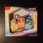Pokémon Prismatic Evolutions Poster Collection Promo - 1, Ophalen of Verzenden, Zo goed als nieuw, Losse kaart, Foil