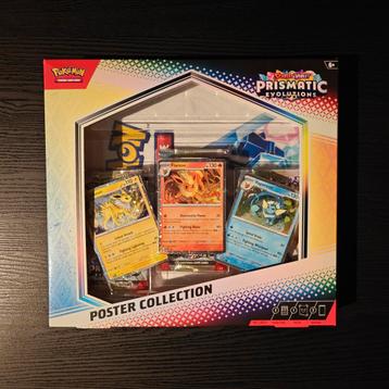 Pokémon Prismatic Evolutions Poster Collection Promo - 1 beschikbaar voor biedingen
