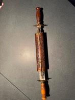 Zeldzaam Pakistaans ceremonieel mes/couvert set, Ophalen of Verzenden