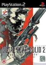 Metal Gear Solid 2: Sons of Liberty PS2 Special Edition, 1 speler, Ophalen of Verzenden, Gebruikt, Avontuur en Actie