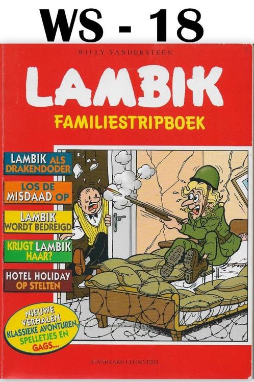 WS - 18 Lambik Familiestripboek uit 1998, Boeken, Stripboeken, Gelezen, Eén stripboek, Ophalen of Verzenden