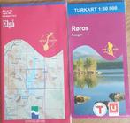 Elgå & Røros Turkart 1:50 000 - Wandelkaarten Noorwegen, Boeken, Atlassen en Landkaarten, Beide één keer gebruikt., Zo goed als nieuw