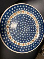 Borden pools aardewerk, Ophalen of Verzenden, Zo goed als nieuw, Rond, Steen of Aardewerk