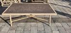 Nieuwe tuin salontafel, Tuin en Terras, Ophalen, Zo goed als nieuw, Rechthoekig, Aluminium