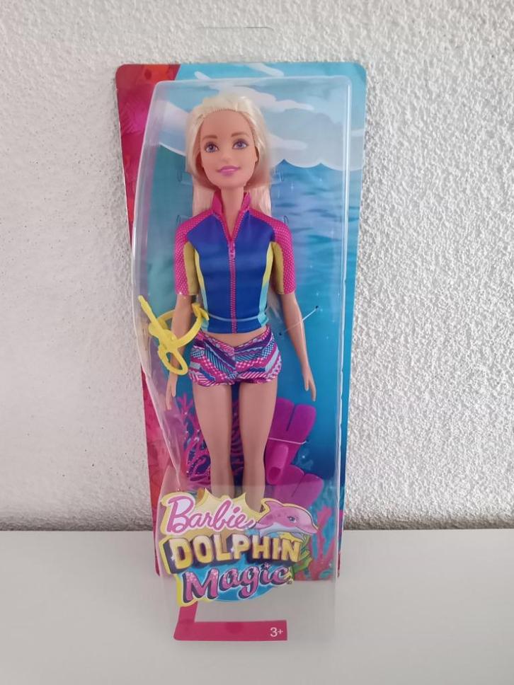 Barbie uit de film Barbie Dolfijnen Magie nieuw in doos, Verzamelen, Poppen, Nieuw, Pop, Ophalen of Verzenden