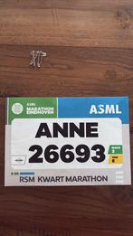 Startnummer kwart marathon eindhoven, Eén persoon