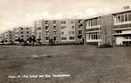 Assen Dr. I.Kan School met flats Thorbeckelaan # 857, Verzenden, 1940 tot 1960, Ongelopen, Drenthe