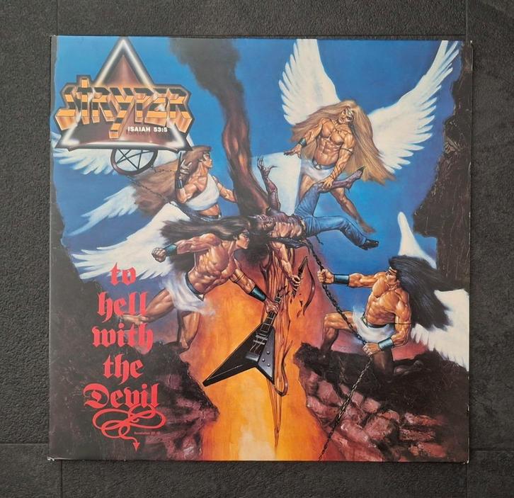 Stryper -  To Hell With The Devil, Cd's en Dvd's, Vinyl | Pop, Zo goed als nieuw, 1980 tot 2000, 12 inch, Ophalen of Verzenden