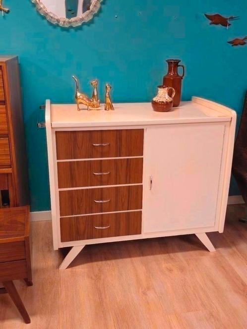 Vintage  Ladekast Commode Badkamer Kastje Kast Brocante, Kinderen en Baby's, Kinderkamer | Commodes en Kasten, Gebruikt, 90 tot 105 cm