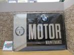 metalen 3D/reliëf bord BMW motor 30x40 cm, Nieuw, Ophalen of Verzenden