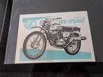 CZ 125 175 TRAIL Folder  1974, Motoren, Verzenden, Overige merken
