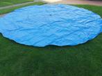 rond 4 meter doorsnede afdekzeil blauw, Ophalen of Verzenden, Zo goed als nieuw, Afdekzeil