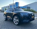 Audi E-tron 12v Metallic Blauw - RC - Leder zit - 4x4 NIEUW!, Ophalen of Verzenden, Nieuw