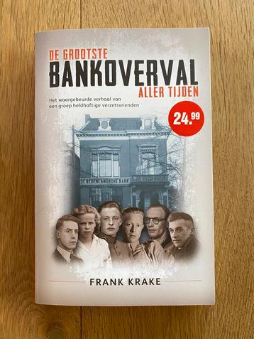 Frank Krake - De grootste bankoverval aller tijden beschikbaar voor biedingen