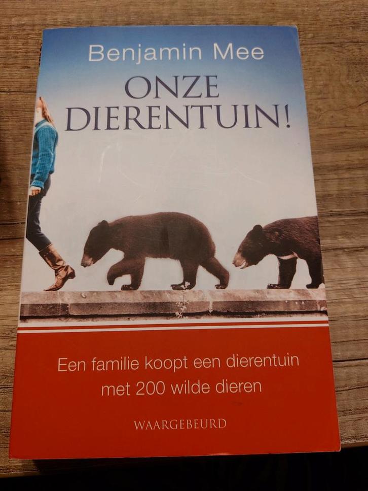 Onze Dierentuin! - Benjamin Mee, Boeken, Biografieën, Zo goed als nieuw, Overige, Ophalen of Verzenden