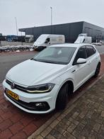 Volkswagen Polo 1.0 TSI r-line 115pk 2018 Wit, Auto's, Volkswagen, Voorwielaandrijving, Handgeschakeld, 3 cilinders, 1100 kg