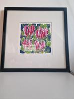 Ad van Hassel Tulpen VII, Ophalen