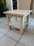 Leuke bijzettafel 50x50 cm, Huis en Inrichting, Minder dan 55 cm, Vierkant, Zo goed als nieuw, Hout