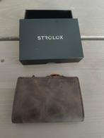 Strolox Lederen Portemonnee, Sieraden, Tassen en Uiterlijk, Portemonnees, Overige merken, Bruin, Ophalen of Verzenden, Zo goed als nieuw