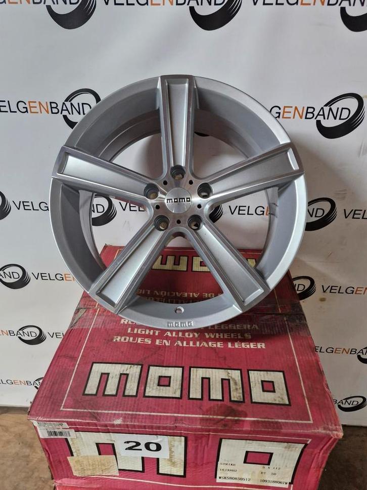 momo strike 5x112 5x120 5x114,3 18 inch velgen aanbieding, Auto-onderdelen, Banden en Velgen, Velg(en), Zomerbanden, 18 inch, Personenwagen