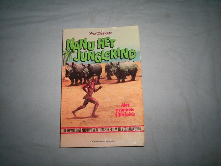 Walt Disney Nanu het junglekind, Verzamelen, Disney, Gebruikt, Overige typen, Ophalen of Verzenden