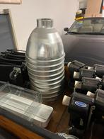 Industriele lampen 10 stuks, Huis en Inrichting, Lampen | Hanglampen, Ophalen, Zo goed als nieuw, Industrieel, Minder dan 50 cm