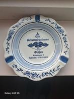 Delfts Blauw Asbak Café Schuttersvelvaren.Diameter 210 mm, Verzamelen, Rookartikelen, Aanstekers en Luciferdoosjes, Ophalen of Verzenden