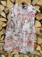 mouwloze blouse/top wit/rood/geel/zwart, mt 44 H&M, H&M, Zwart, Maat 42/44 (L), Ophalen of Verzenden