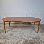 Vintage Deens design jaren 60 verlengbare eettafel teak, Ophalen, Gebruikt, 100 tot 150 cm, Omann Jun, Kai Kristiansen, Arne Vodder, Gplan