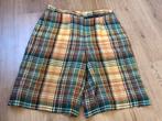 Hammer schmidt vintage geruite ruitjes korte broek l geel, Kleding | Dames, Kort, Geel, Maat 42/44 (L), Ophalen of Verzenden