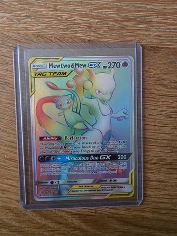 Mewtwo & Mew GX TAG TEAM (242) beschikbaar voor biedingen