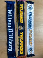 3 Sjaals: Tilburg Trappers & Willem II, Ophalen of Verzenden, Zo goed als nieuw, Willem II, Vaantje of Sjaal