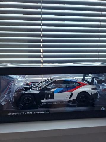 Minichamps Bmw M4 Gt3 1:18 Presentation model (dealer model) beschikbaar voor biedingen
