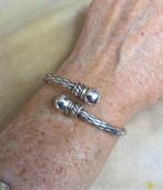 Mooie zilveren (835) klemarmband / SURINAAMSE BOEI armband, Ophalen, Zo goed als nieuw, Zilver, Zilver
