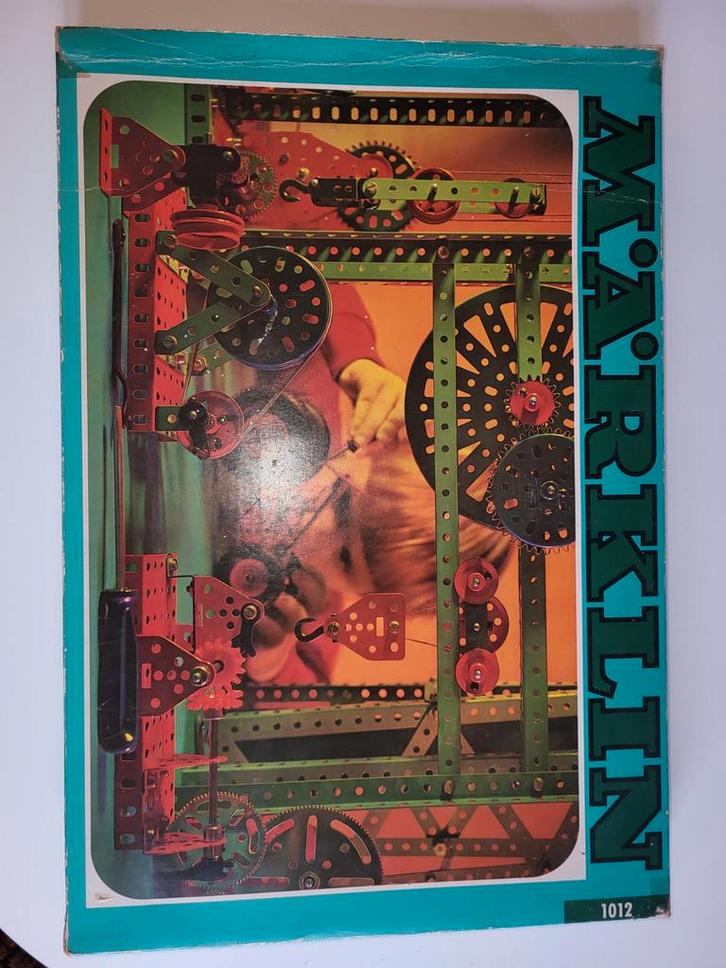 Märklin Metallbaukasten 1012 - Vintage, Antiek en Kunst, Antiek | Speelgoed, Ophalen of Verzenden