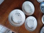 3 platte Franse borden gemerkt Boulonger serie ROSCOFF, Antiek en Kunst, Antiek | Servies los, Ophalen of Verzenden