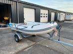 Quicksilver 280 rubberboot+ 4p Johnson buitenboord motor, Ophalen, Quicksilver, Gebruikt, Hout