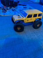 SCX24 Jeep – Uitgebreid Upgraded & Klaar voor Gebruik, Ophalen of Verzenden, Zo goed als nieuw, Auto offroad