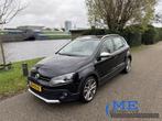 Volkswagen Polo - 1.2 TSI Cross|DSG|navi|cruise|, Euro 5, Gebruikt, Met garantie (alle), Zwart