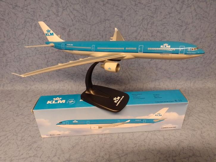 Airbus A330-300 KLM (nieuw), Verzamelen, Luchtvaart en Vliegtuigspotten, Nieuw, Schaalmodel, Ophalen of Verzenden