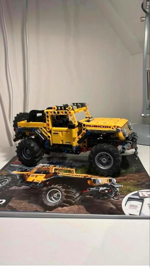 Lego technic jeep wrangler, Kinderen en Baby's, Speelgoed | Duplo en Lego, Zo goed als nieuw, Lego, Complete set, Ophalen of Verzenden