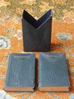 Stel mooie antieke religieuze boekjes uit Engeland in etui., Ophalen of Verzenden