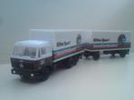 Herpa Mercedes NG combinatie Ritter Sport., Ophalen of Verzenden, Zo goed als nieuw, Bus of Vrachtwagen, Herpa