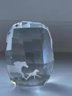 Presse Papier van Swarovski met paarden, Ophalen of Verzenden, Nieuw, Overige typen
