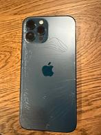 İphone 12 pro max voor onderdelen, Telecommunicatie, Mobiele telefoons | Apple iPhone, 128 GB, 88 %, Zonder simlock, Niet werkend