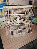 Indonesische oude houten vogelkooi, Antiek en Kunst, Curiosa en Brocante, Ophalen of Verzenden