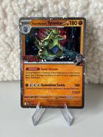 Team Rocket’s Tyranitar [Staff] 096 Destined Rivals, Ophalen of Verzenden, Zo goed als nieuw, Losse kaart