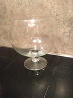 Glazen vaas op voet, Minder dan 50 cm, Glas, Gebruikt, Ophalen
