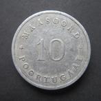 10 Cent Gestichtsgeld 1950 Portugaal Nederland, Postzegels en Munten, Munten | Nederland, Verzenden, Koningin Juliana, 10 cent