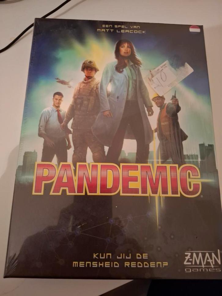 Pandemic Bordspel - Z-Man Games, Hobby en Vrije tijd, Gezelschapsspellen | Bordspellen, Nieuw, Een of twee spelers, Drie of vier spelers